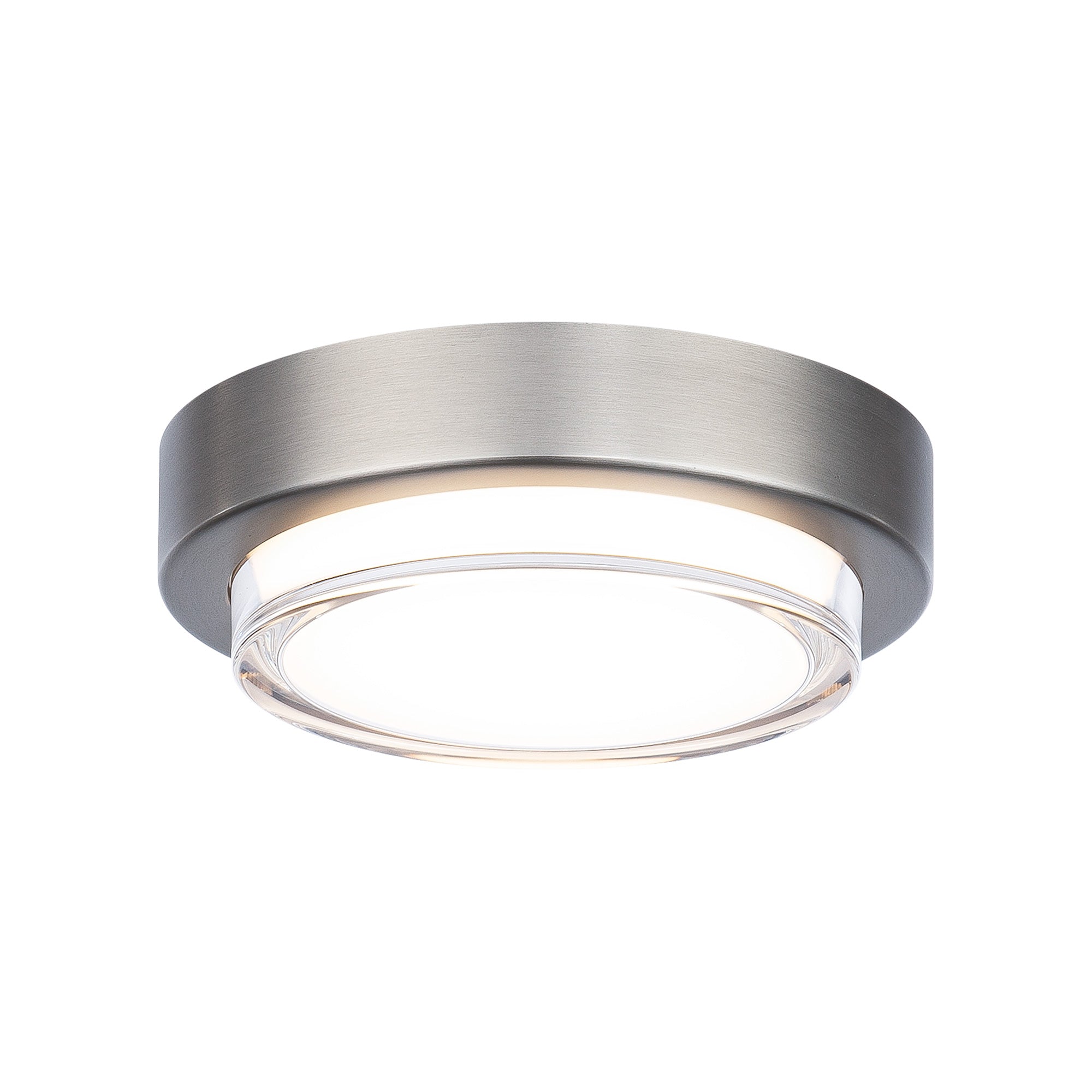 KIND Flush mount Nickel INTEGRATED LED - FM-76108-27-BN | MODERN FORMS