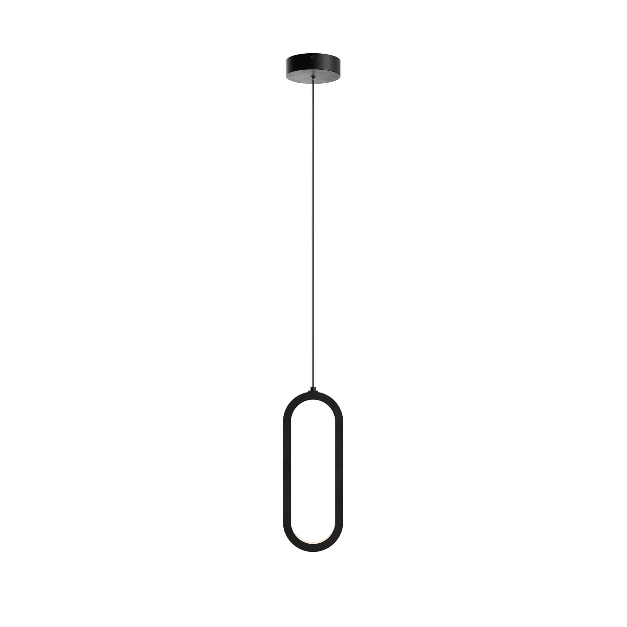 ATOM Mini pendant Black INTEGRATED LED - FPD-CC-BK | DALS