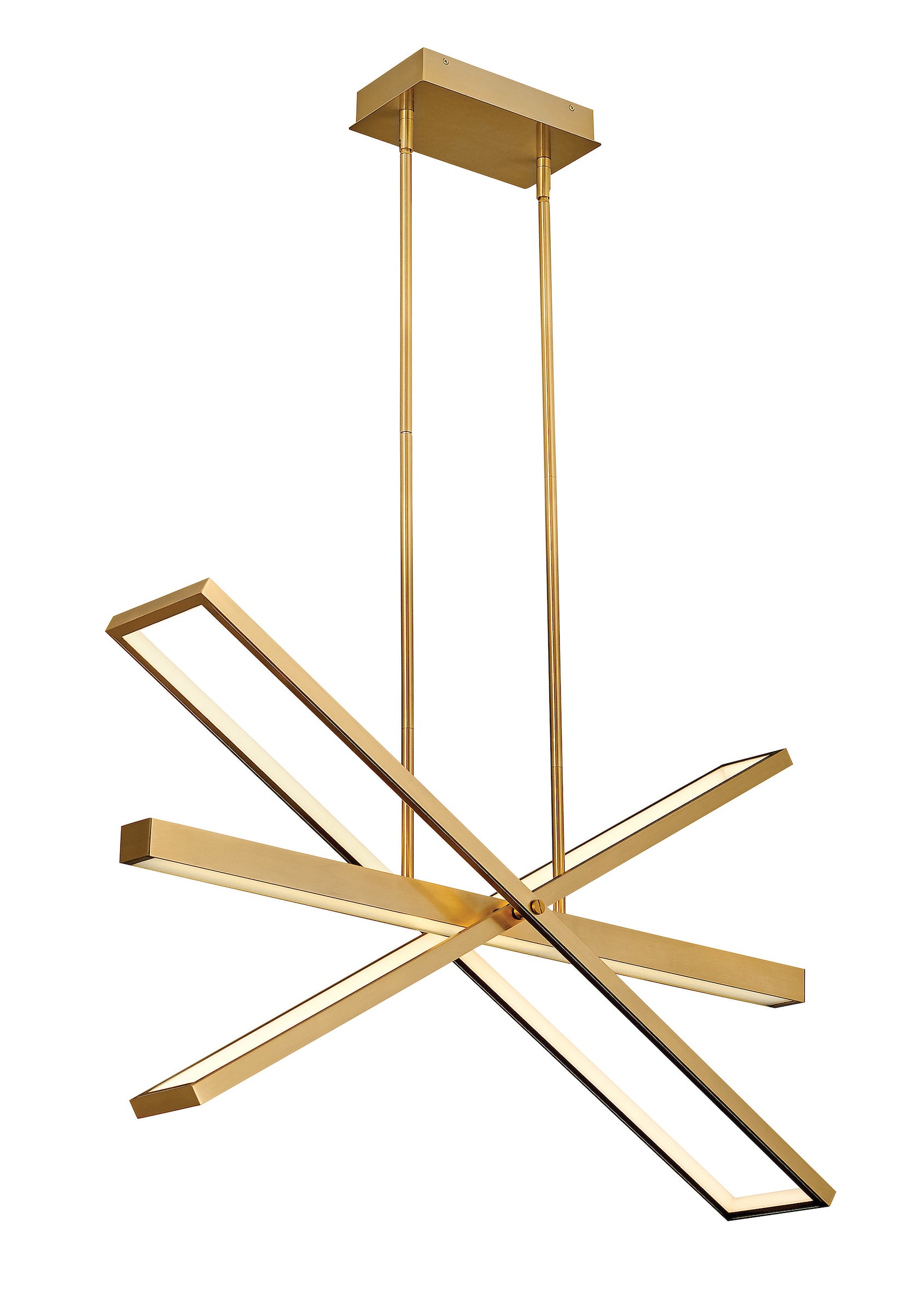 TANGENT Pendant Gold INTEGRATED LED - FR34806LCB | HINKLEY/FREDRICK RAMOND