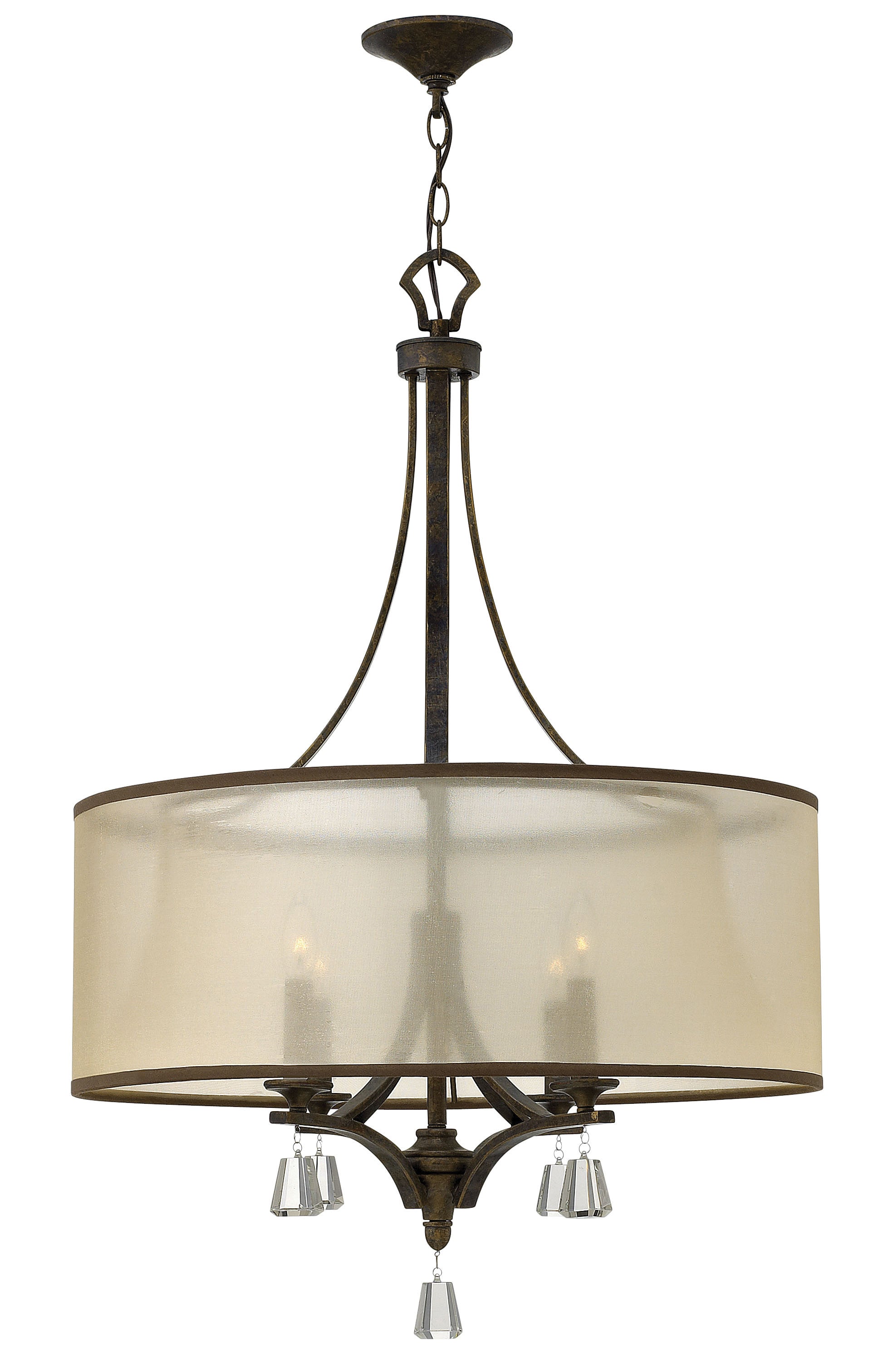 MIME Semi plafonnier Bronze - FR45604FBZ | HINKLEY