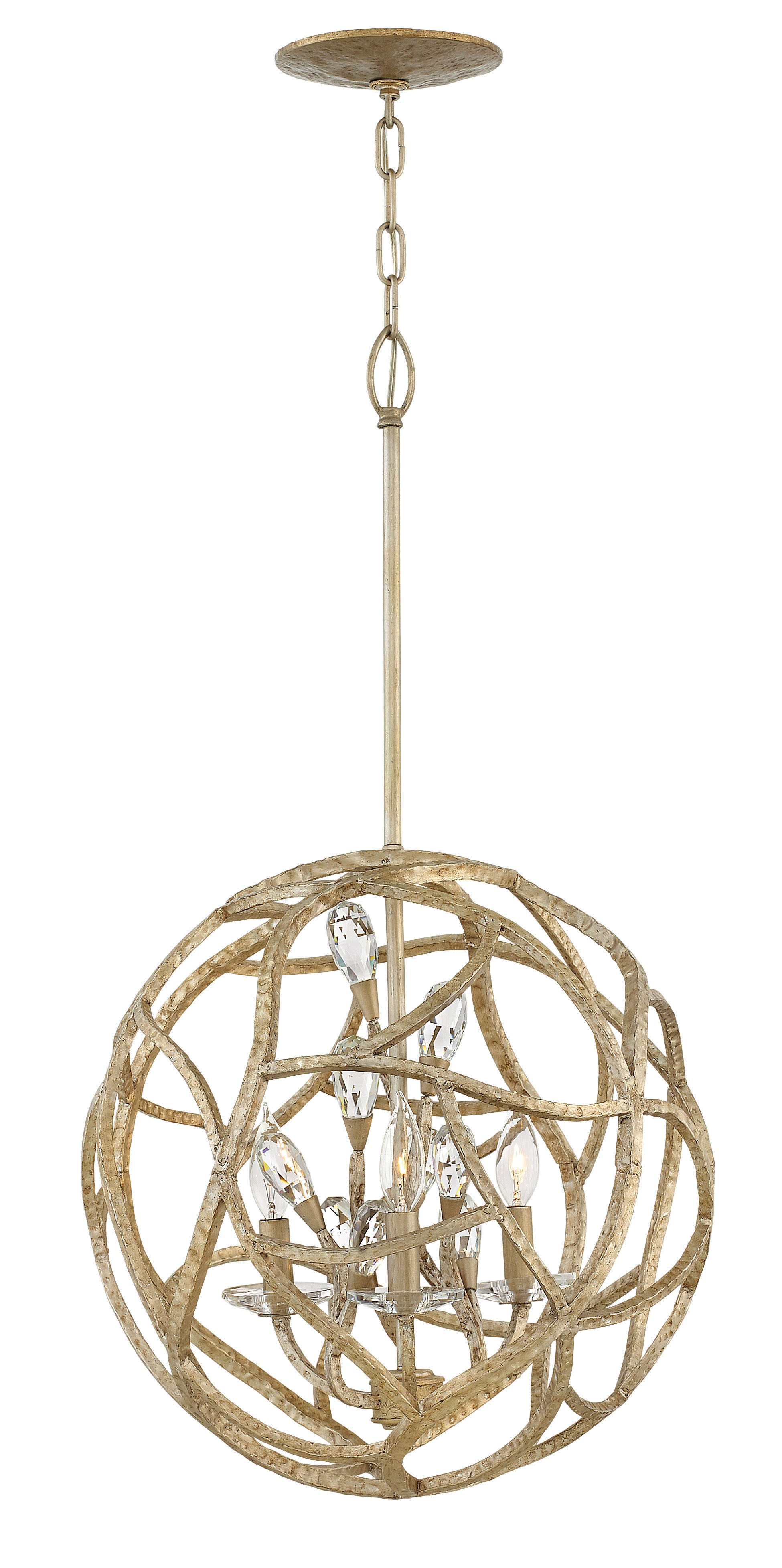EVE Chandelier Or - FR46804CPG | HINKLEY