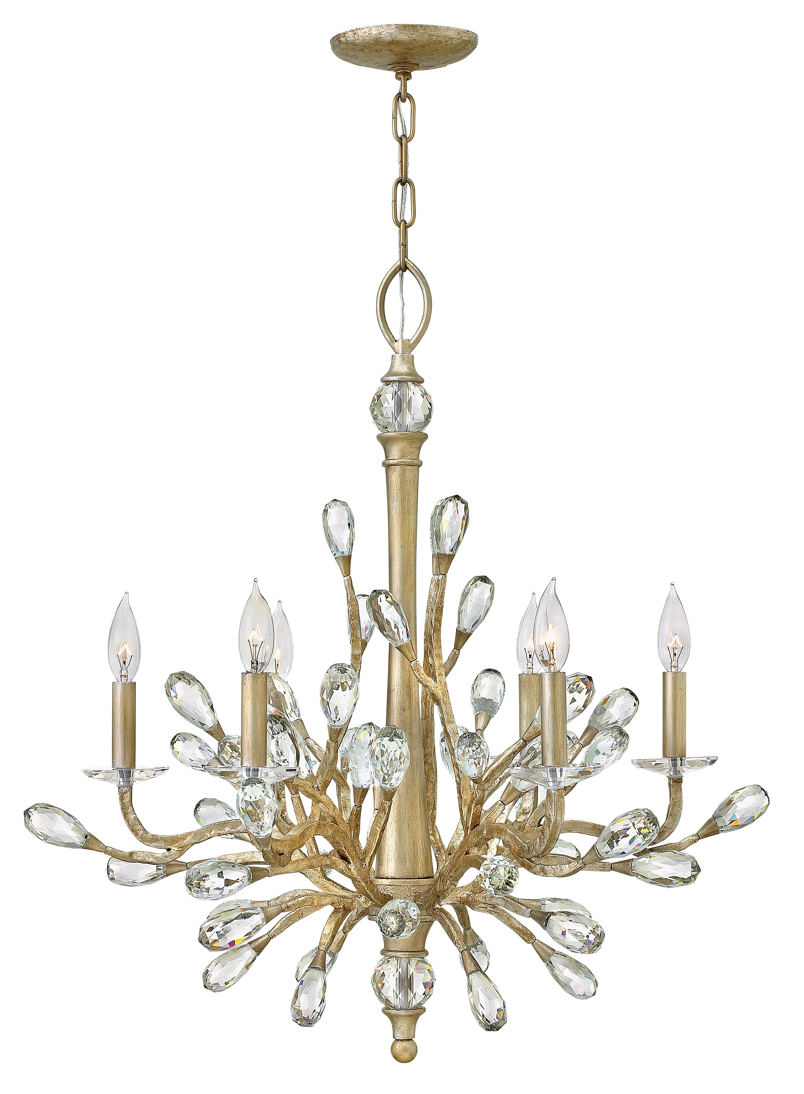 EVE Chandelier Or - FR46806CPG | HINKLEY