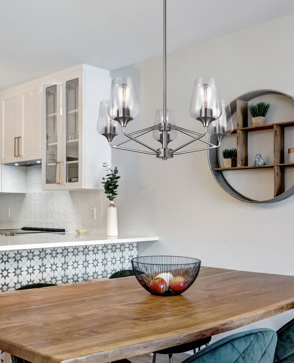 CONALL Suspension simple Nickel - ICH1102A05BN | CANARM