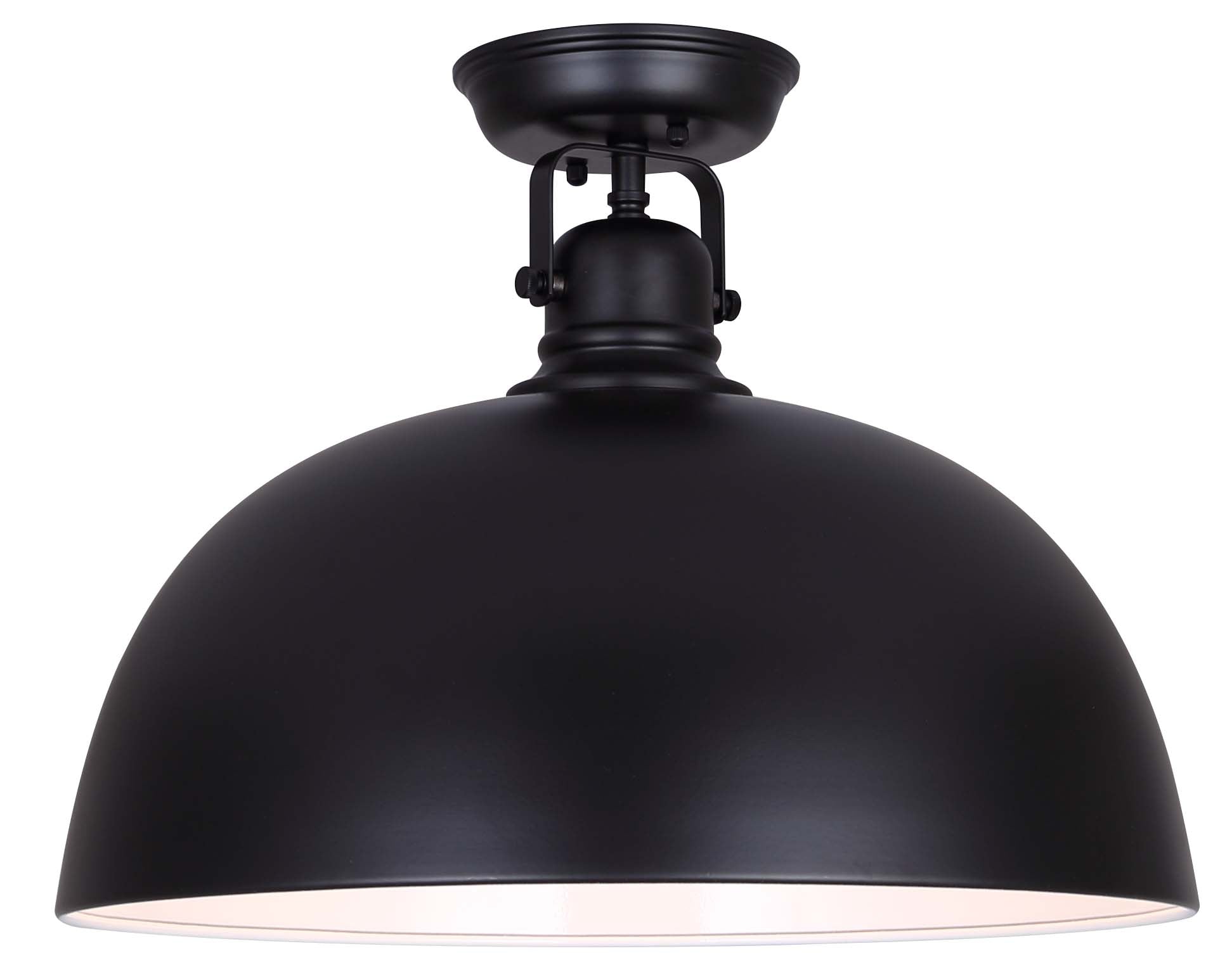 POLO Plafonnier Noir - IFM622A16BK | CANARM