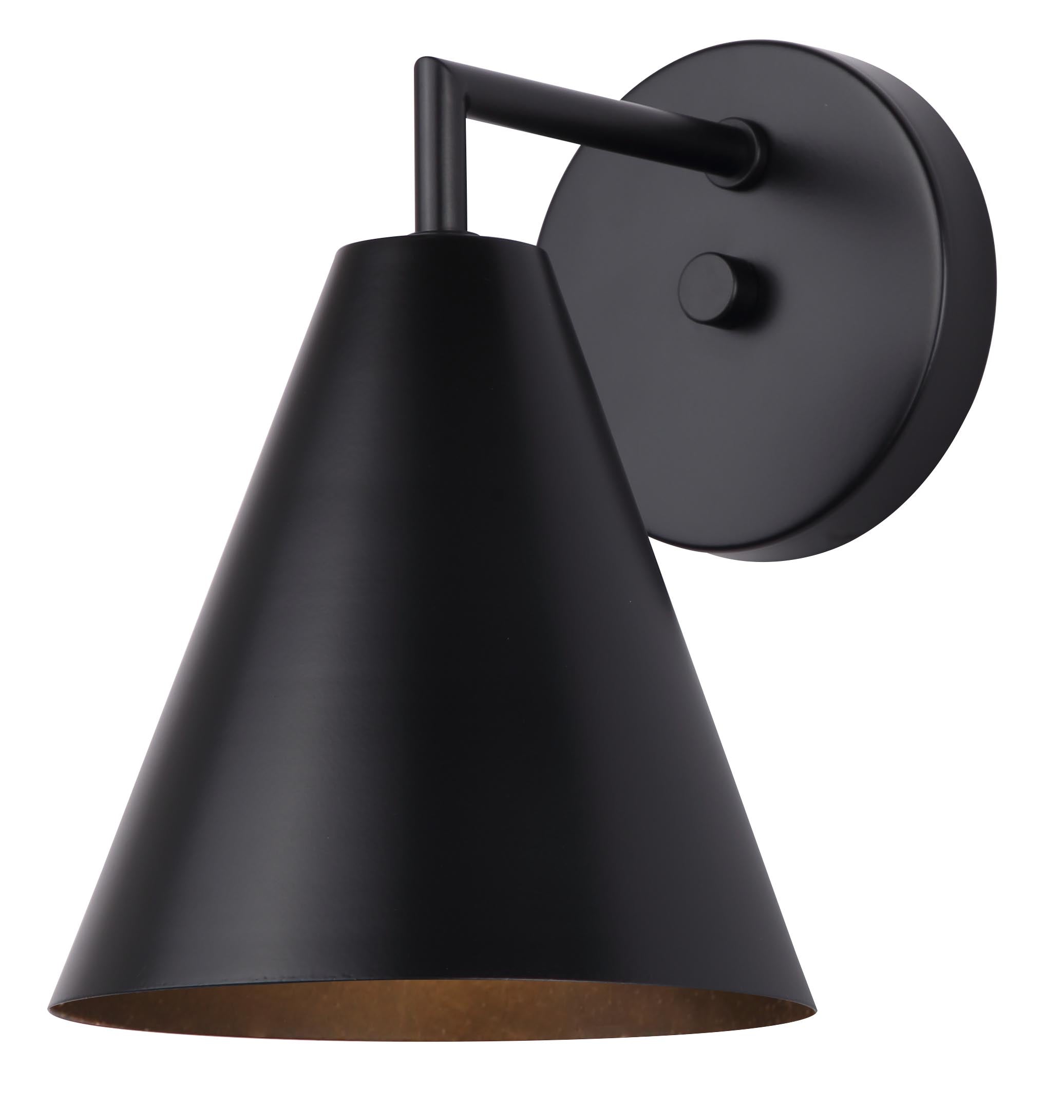 EMERI Outdoor wall sconce Black - IOL579BK | CANARM