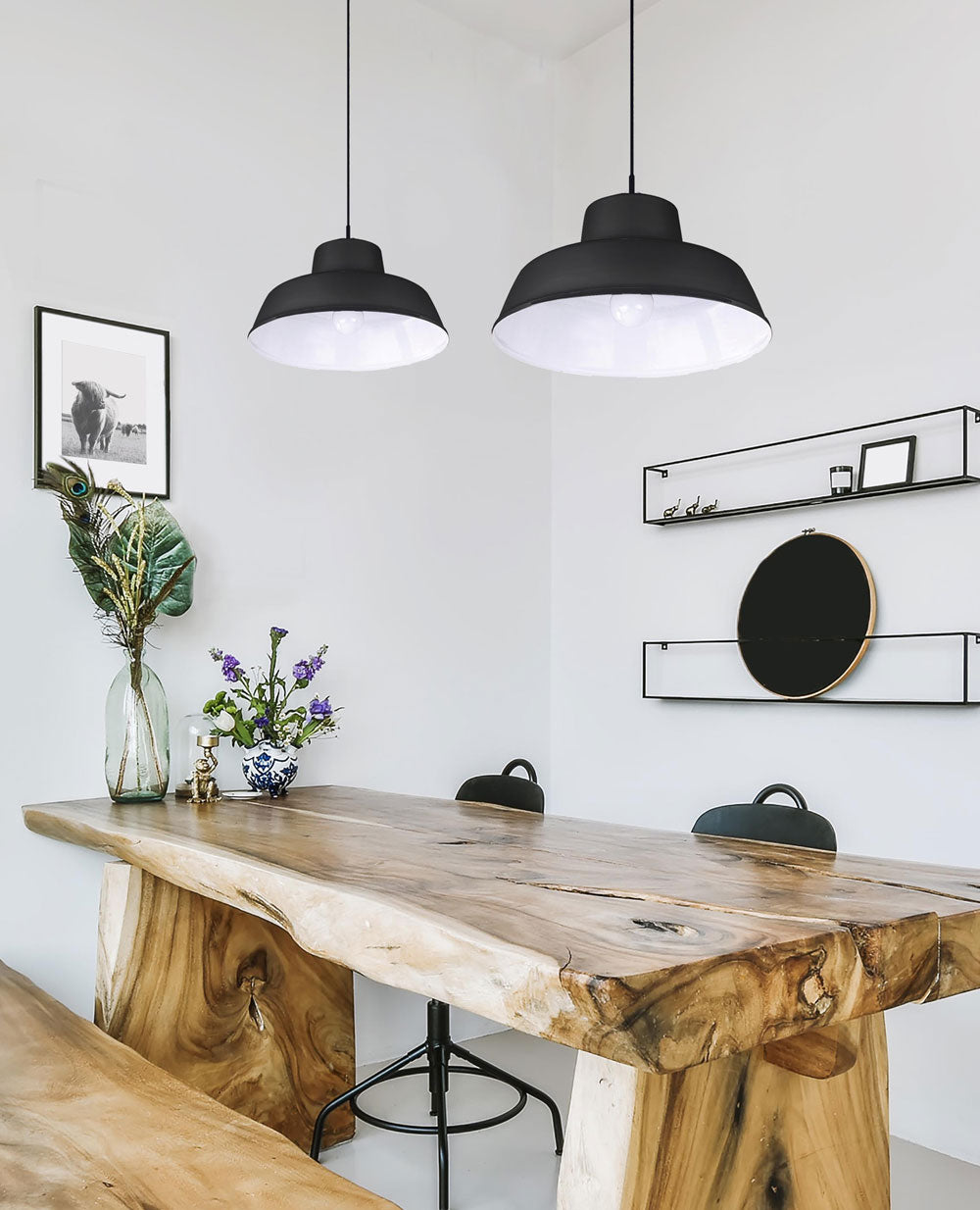 LEVI Suspension simple Noir - IPL1095A01BK | CANARM