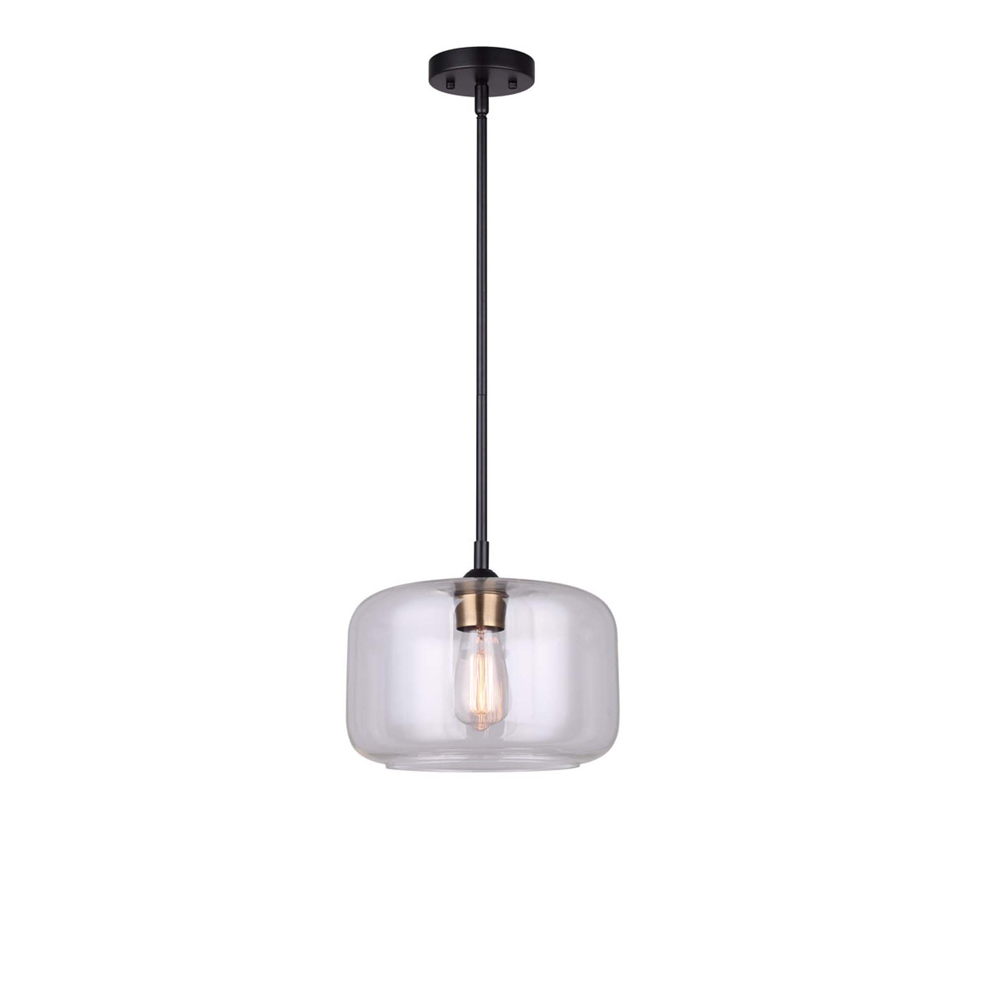 FAUNA Suspension simple Noir, Or - IPL778B01BKG | CANARM