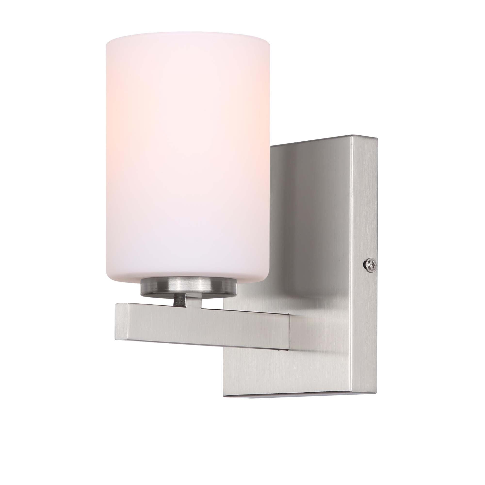 JAE Bathroom wall sconce Nickel - IVL1093A01BN | CANARM