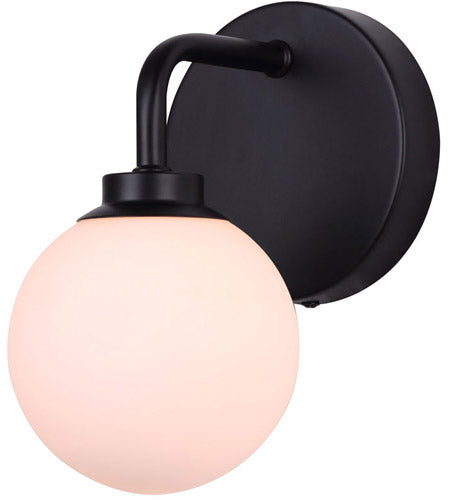 ASHER Wall sconce Black - IWF1105A01BK9 | CANARM