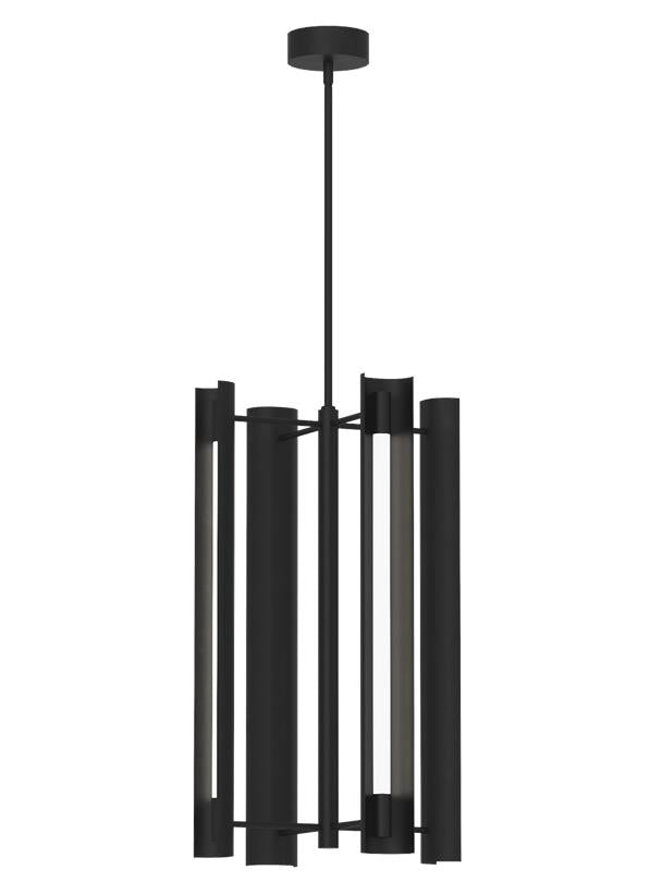 CARSON Suspension Noir DEL INTÉGRÉ - KP1104MBK | GENERATION-LIGHTING