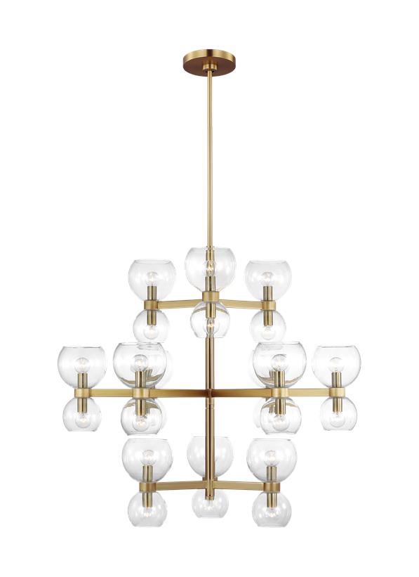 LONDYN Chandelier Or - KSC10124BBSCG | GENERATION-LIGHTING