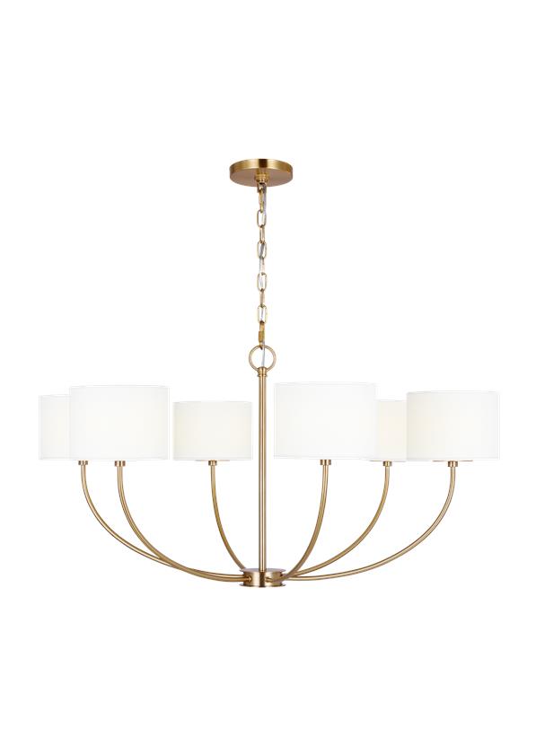 SAWYER Chandelier Gold - KSC1046BBS | GENERATION LIGHTING