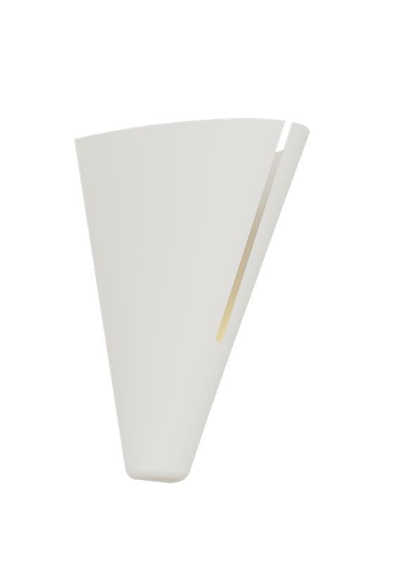 CAMBRE Wall sconce White, Gold INTEGRATED LED - KW1151MWTBBS-L1 | GENERATION LIGHTING