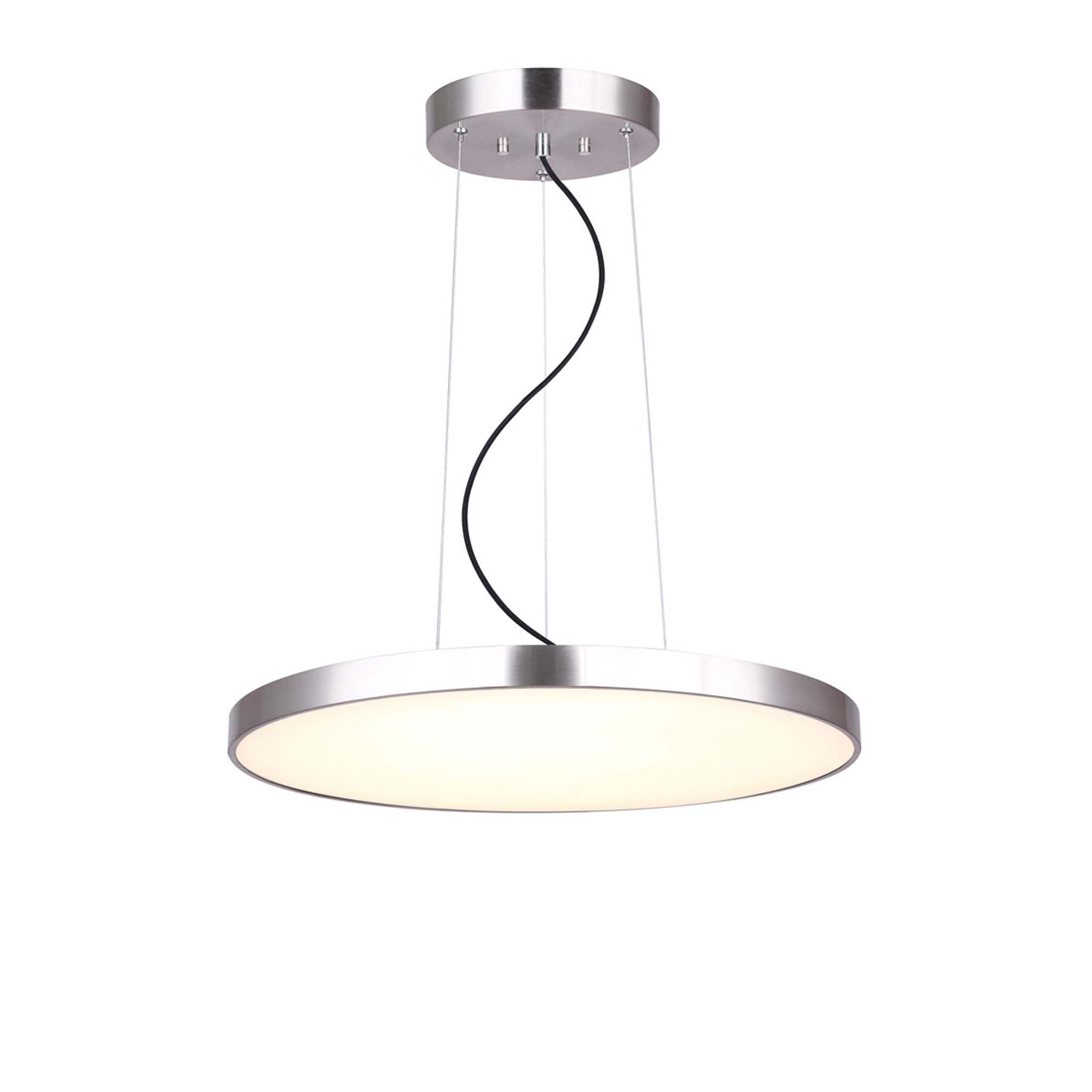 LENOX Chandelier Nickel INTEGRATED LED - LCH230A24BN | CANARM