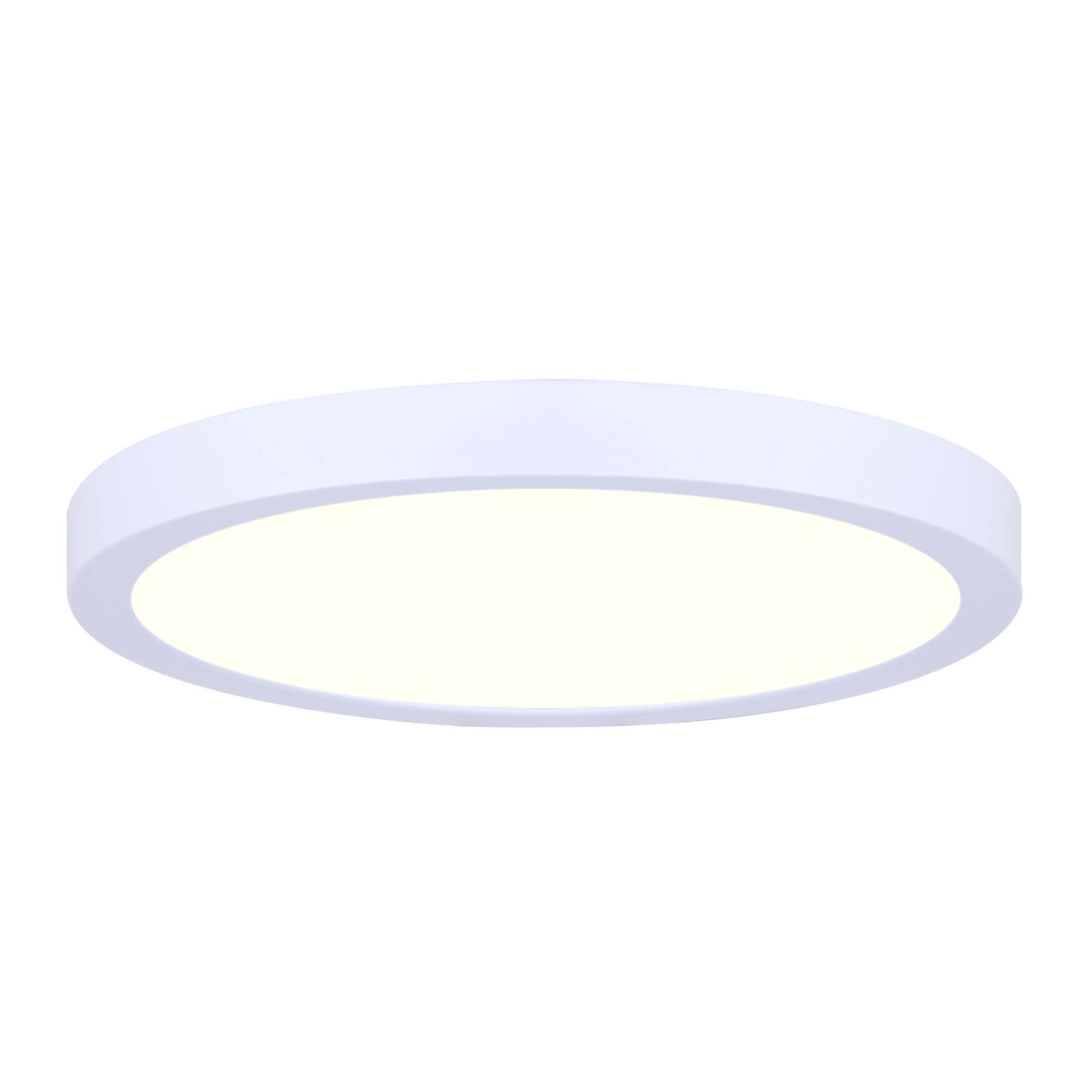 Flush mount  White INTEGRATED LED - LED-7LM-WT-C | CANARM