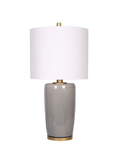 Table lamp Gray, Gold - LL1653 | LUCE LUMEN