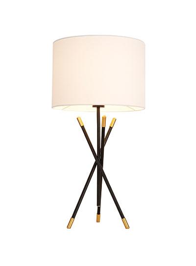 Table lamp Black, Gold - LL1887 | Luce Lumen