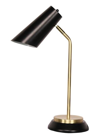 Kingston Table lamp Black, Gold - LL2164 | LUCE LUMEN
