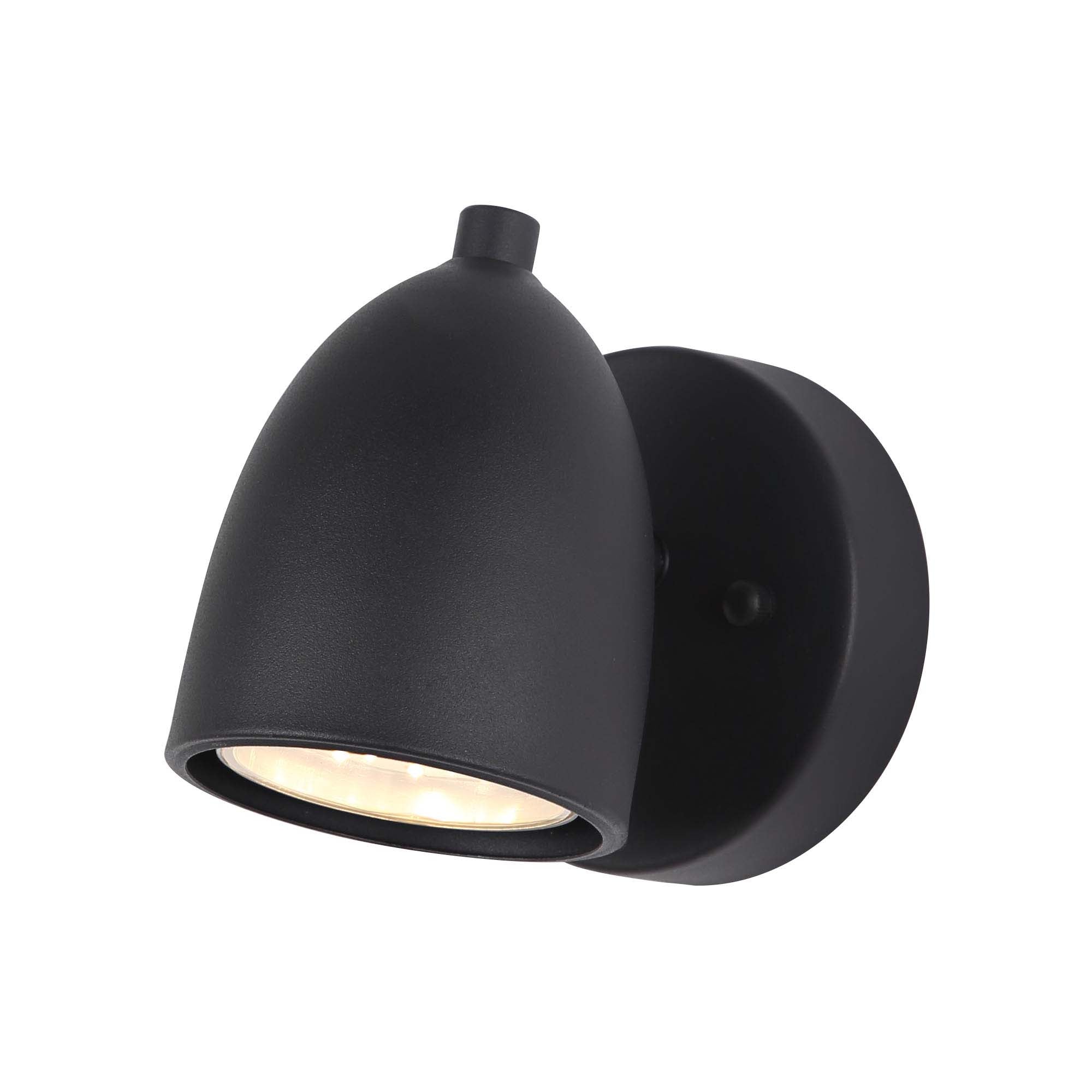 ENZO Outdoor wall sconce INTEGRATED LED - LOL578BK | CANARM