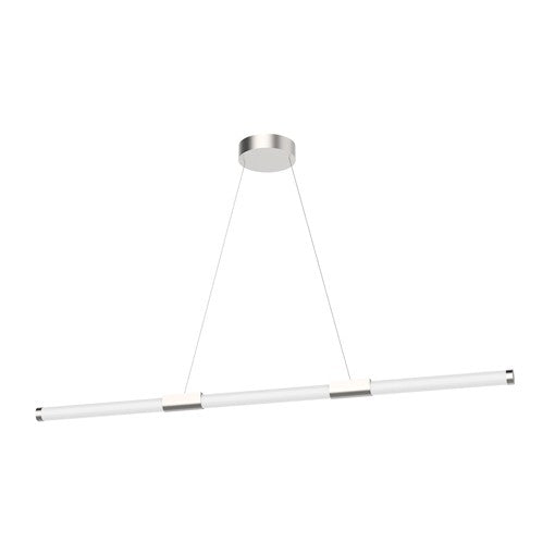 AKARI Suspension lineaire Nickel DEL INTÉGRÉ - LP18648-BN | KUZCO