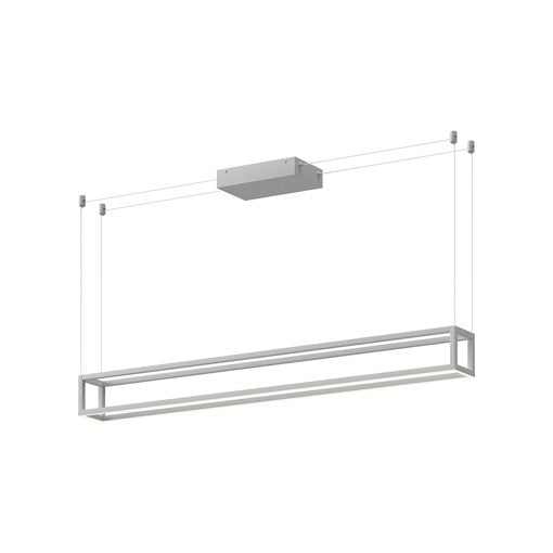 PLAZA Linear pendant White INTEGRATED LED - LP45548-WH | KUZCO