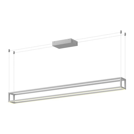 PLAZA Linear pendant White INTEGRATED LED - LP45560-WH | KUZCO