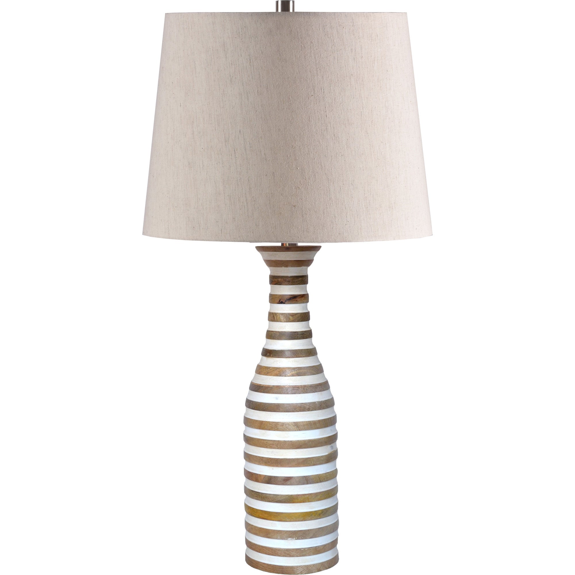 JEXI Table lamp Nickel, Wood - LPT1151 | RENWIL