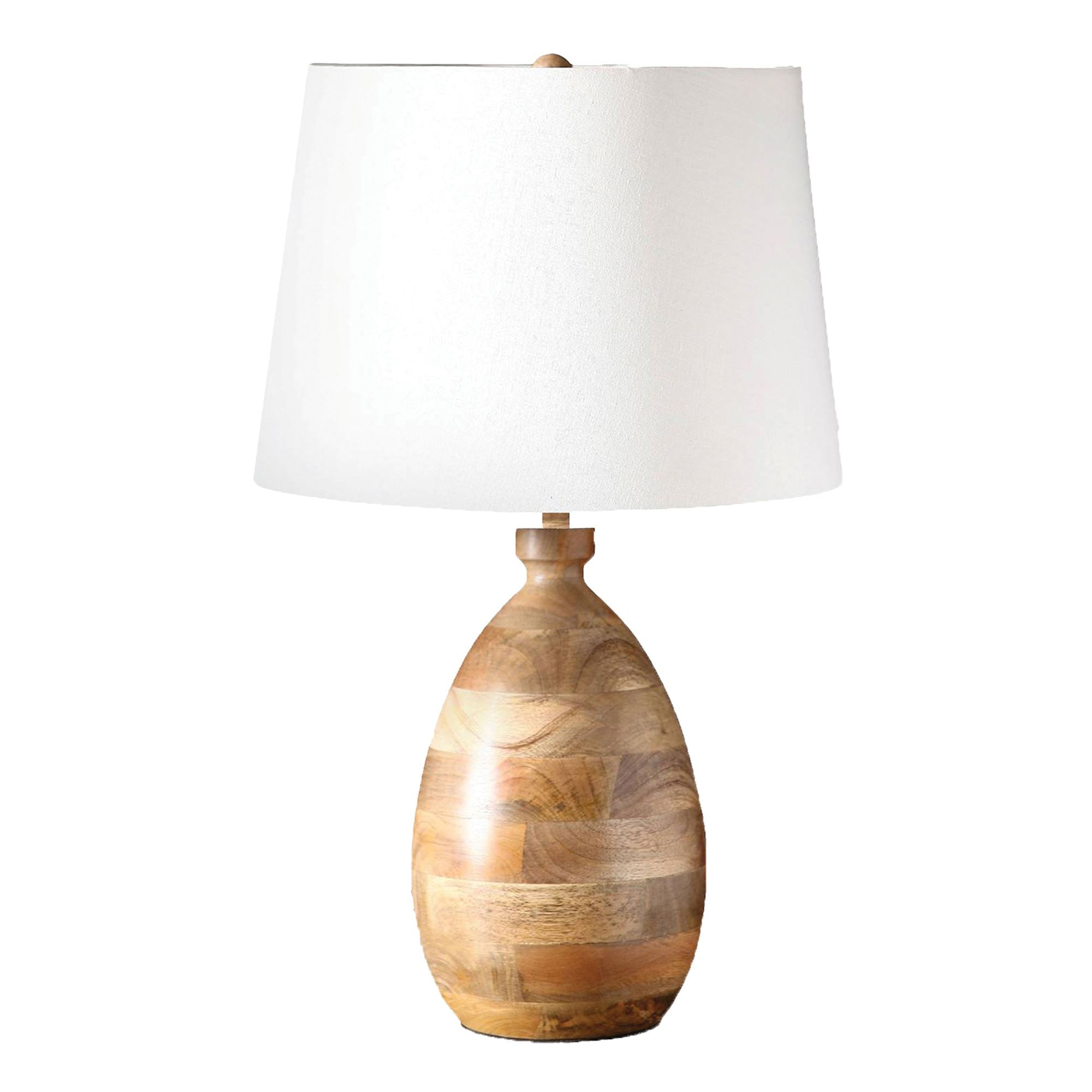 NANNA Table lamp Wood, White - LPT566 | RENWIL