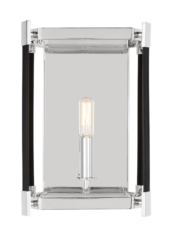 HADLEY Wall sconce Nickel, Black - LW1061PN | GENERATION LIGHTING