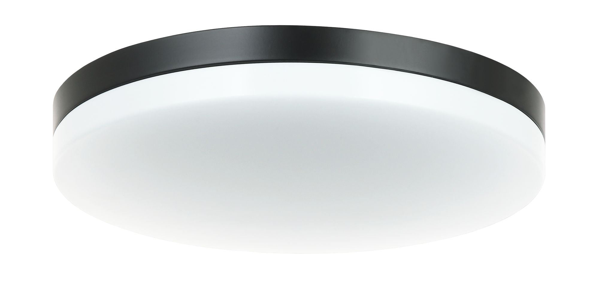 ORION Flush mount  Black INTEGRATED LED - M12001BK | MATTEO