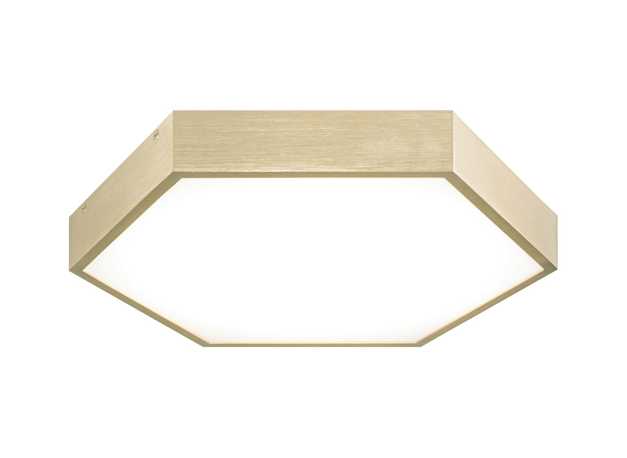 HEXOL Flush mount  Gold INTEGRATED LED - M12614OG | MATTEO