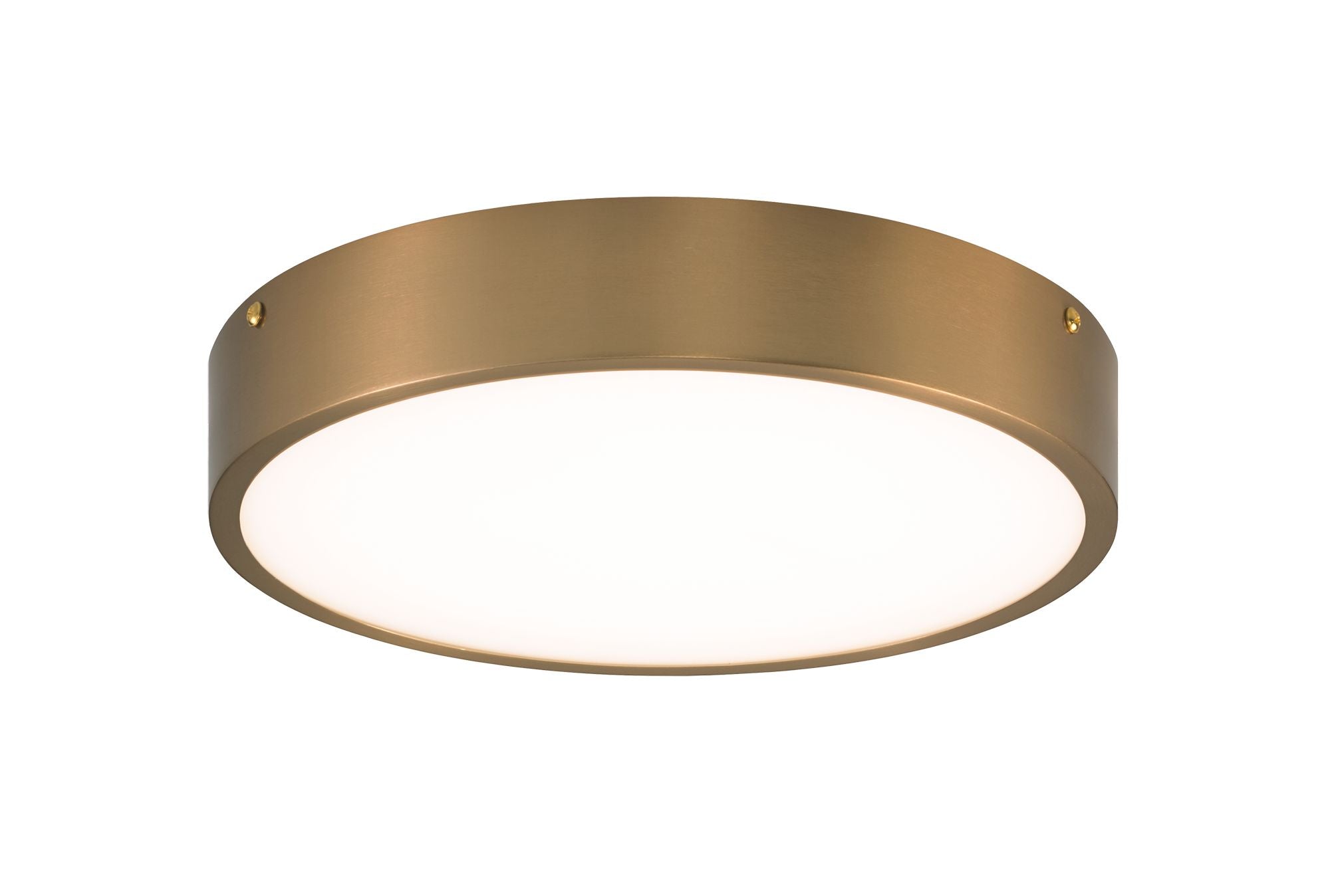 PLATO Flush mount  Gold INTEGRATED LED - M13701AG | MATTEO