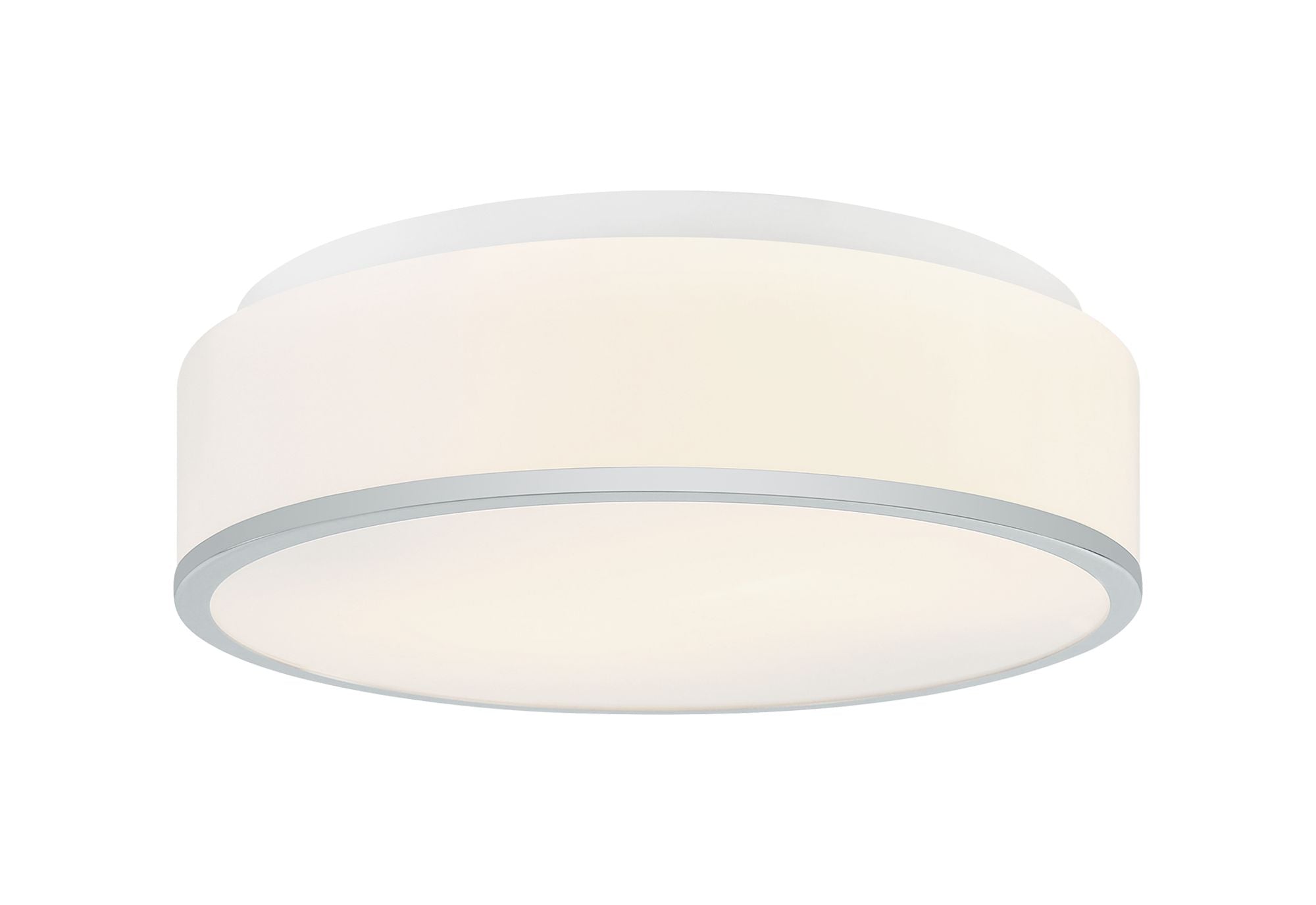 ECHO Flush mount  Chrome INTEGRATED LED - M15802CH | MATTEO