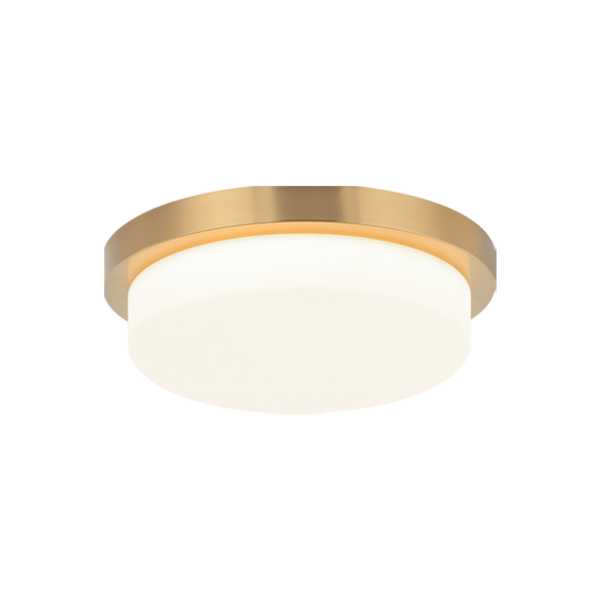 DURHAM Flush mount  Gold INTEGRATED LED - M15902AG | MATTEO