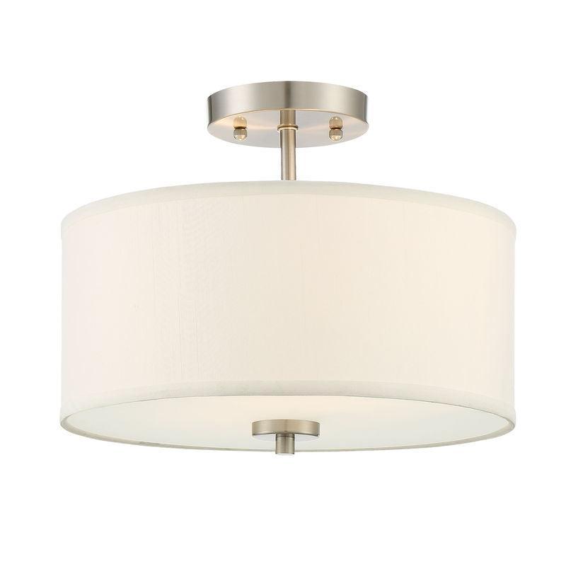 Semi flush mount Nickel - M60008BN | SAVOYS