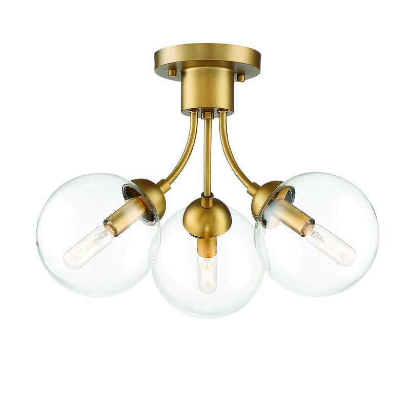 Semi plafonnier Or - M60060NB | SAVOYS