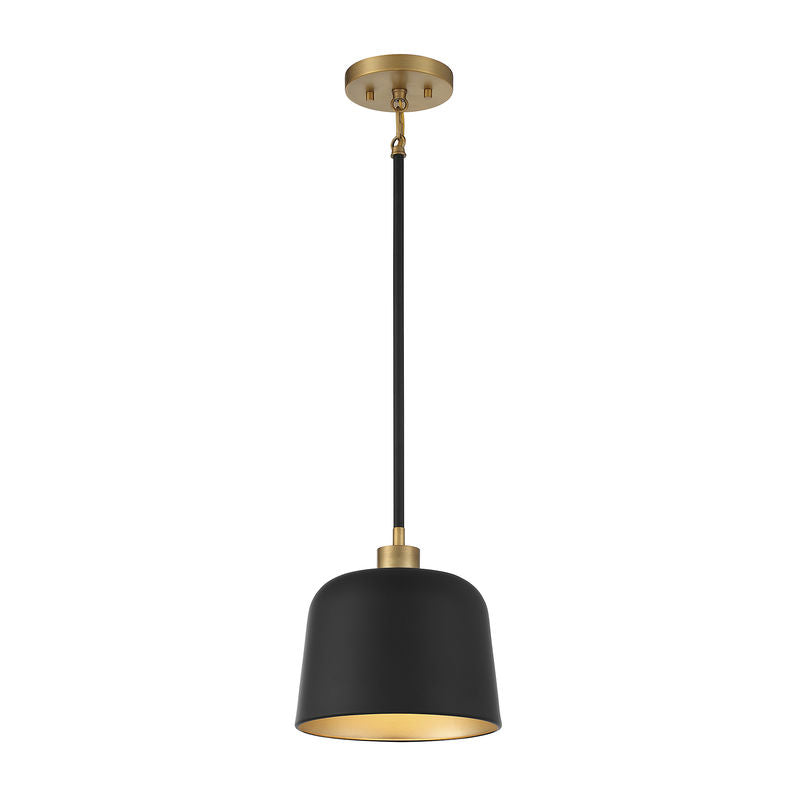 Suspension simple Noir, Or - M70118MBKNB | SAVOYS