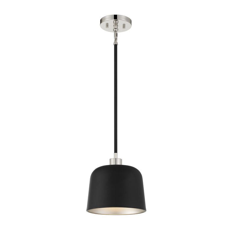 Suspension simple Noir, Nickel - M70118MBKPN | SAVOYS