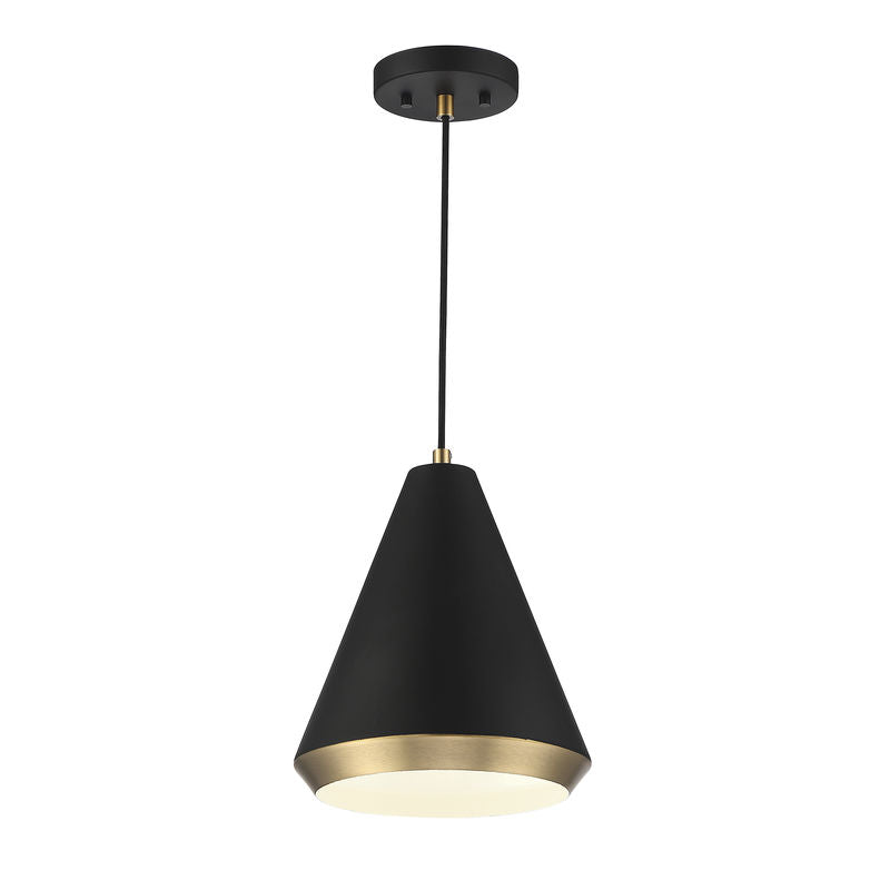 Suspension simple Noir, Or - M70122MBKNB | SAVOYS