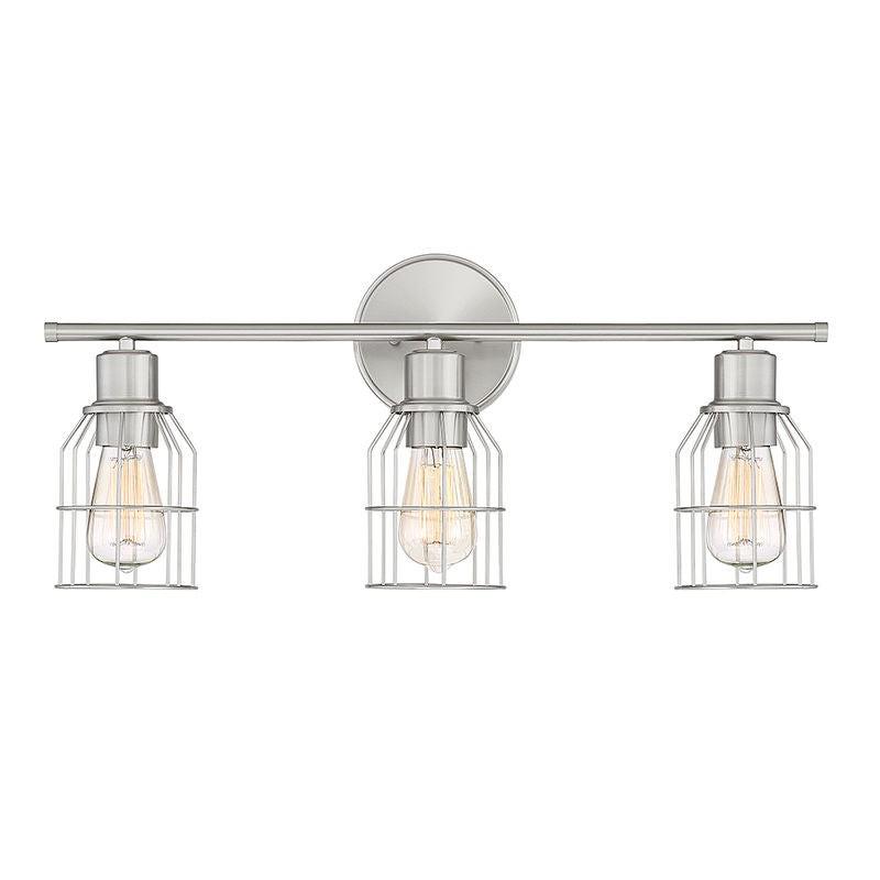 Bathroom wall sconce Nickel - M80004BN | SAVOYS