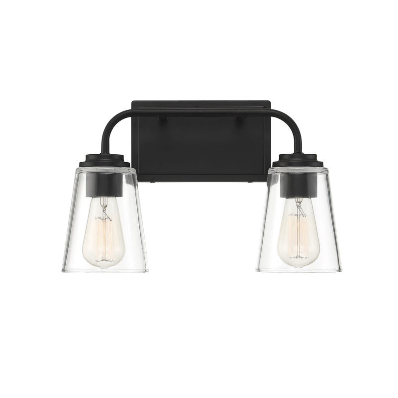 Bathroom wall sconce Black - M80043MBK | SAVOYS