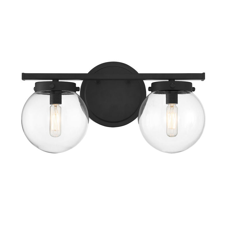 Bathroom wall sconce Black - M80046MBK | SAVOYS