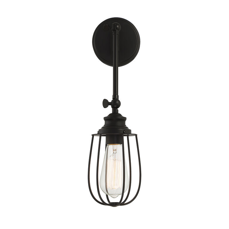 Wall sconce Black - M90022MBK | SAVOYS