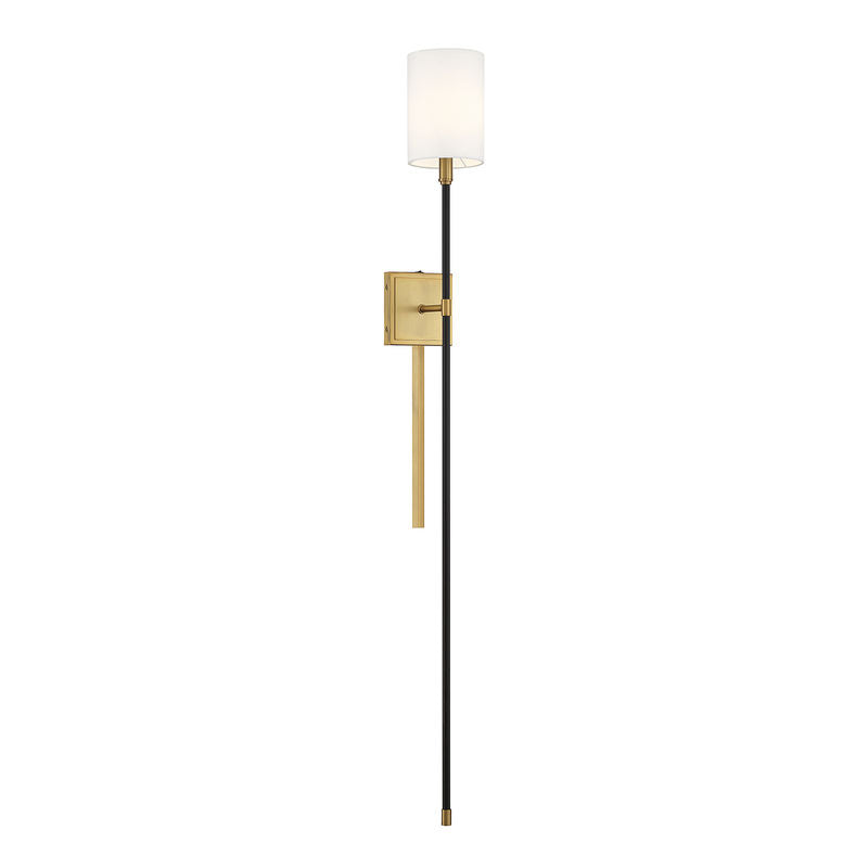 Wall sconce Black, Gold - M90069BNB | SAVOYS