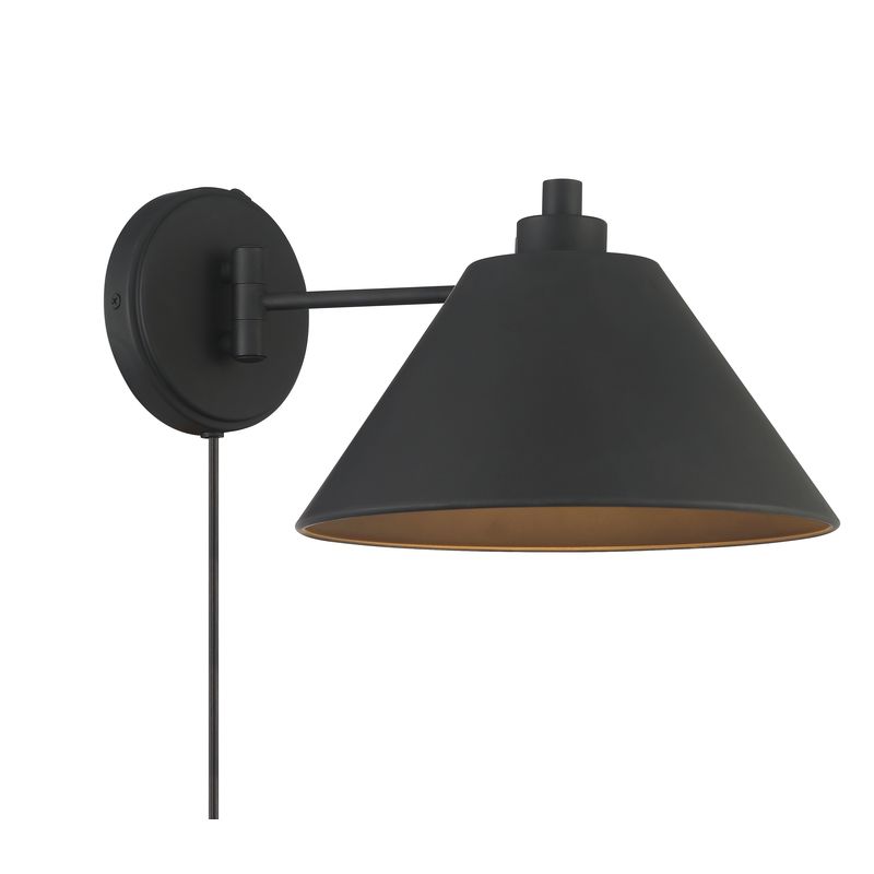 Wall sconce Black - M90086MBK | SAVOYS