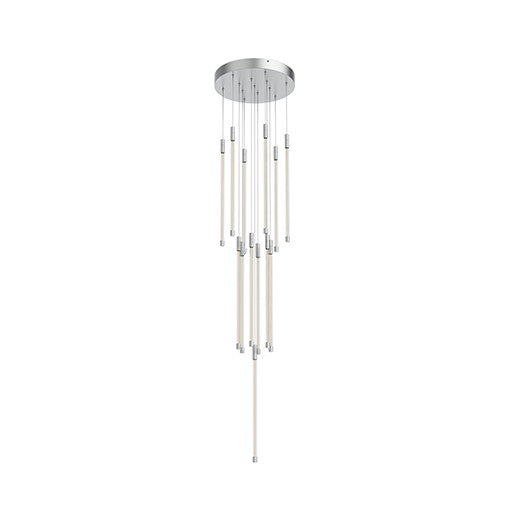 MOTIF Suspension Chrome DEL INTÉGRÉ - MP75121-CH | KUZCO