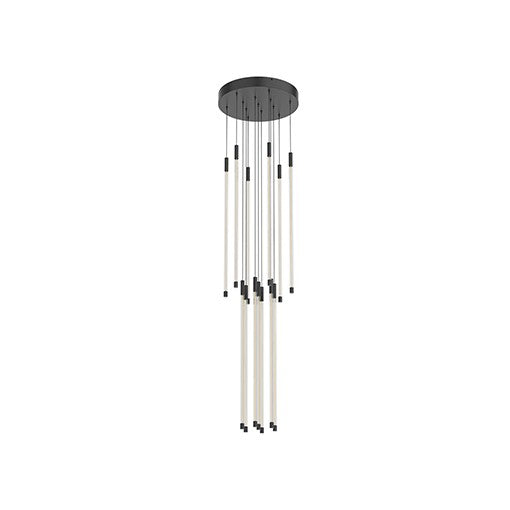 MOTIF Suspension Noir DEL INTÉGRÉ - MP75127-BK | KUZCO