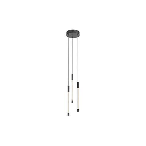 MOTIF Suspension Noir DEL INTÉGRÉ - MP75213-BK | KUZCO