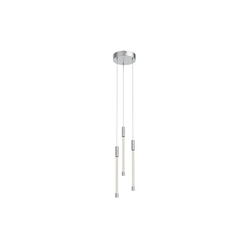 MOTIF Suspension Chrome DEL INTÉGRÉ - MP75213-CH | KUZCO