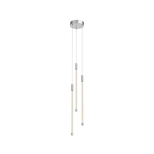 MOTIF Suspension Chrome DEL INTÉGRÉ - MP75221-CH | KUZCO